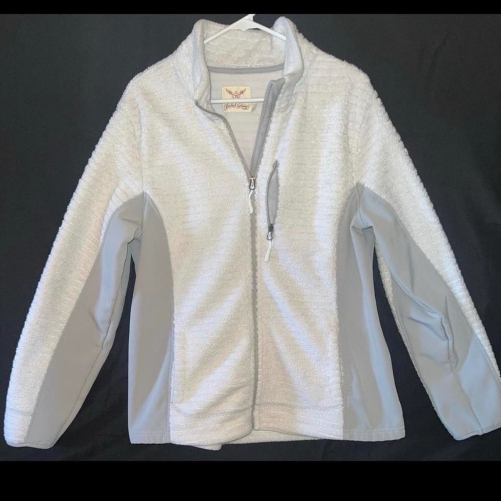 Faded Glory Gray and Cream Jacket